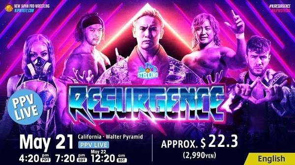 Watch NJPW Resurgence 5/21/23 on BollyRulez