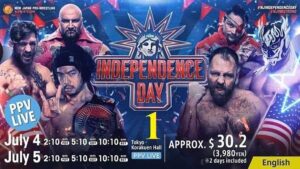 Watch NJPW STRONG INDEPENDENCE DAY 2023 Day 1 7/4/23