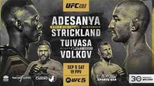 Watch UFC 293: Adesanya vs. Strickland 9/9/23 – 9th September 2023 Full Show