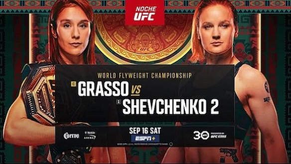 Watch UFC Fight Night Grasso vs Shevchenko 2 9/16/23 – 16th September 2023Full Show