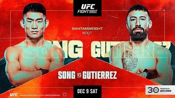 Watch UFC Fight Night Song vs Gutierrez 12/9/23 – 9th December 2023