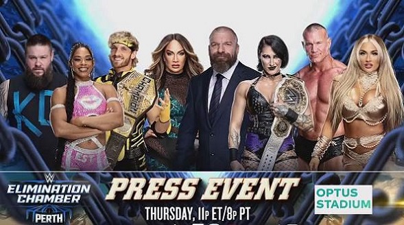 Watch Press Conference WWE Elimination Chamber 2024 Event 2/22/24 – 22nd February 2024 Full Show