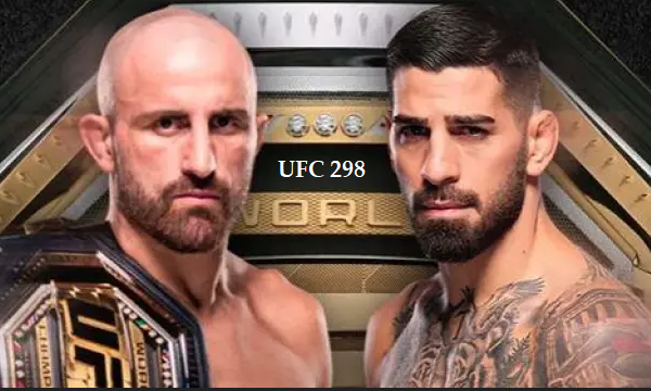 Watch UFC 298 Volkanovski vs Topuria 2/17/24 – 17th February 2024 Full Show