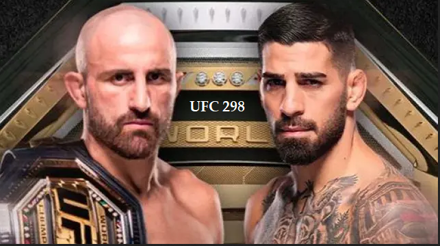 Watch UFC 298 Volkanovski vs Topuria 2/17/24 – 17th February 2024 Full Show