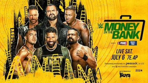 Watch WWE Money In The Bank 2024 PPV 7/6/24 – 6th July 2024 Full Show