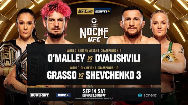 Watch UFC 306 OMalley vs. Dvalishvili 9/14/24 – 14th September 2024 Full Show